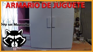 ✅Como hacer ARMARIO de JUGUETE