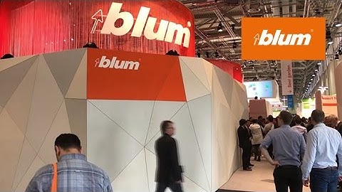 Blum at interzum 2017 - impressions