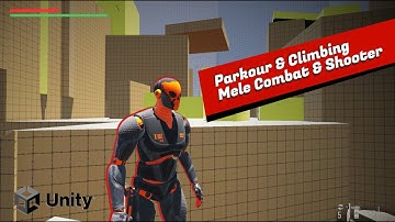 We made an Uncharted inspired level in Unity with Parkour, Climbing, Melee Combat & shooting.