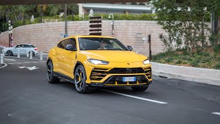 Lamborghini Urus - Accelerations & Driving in Monaco !