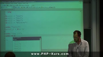 Lösung Aufgabe zu PHP-Arrays - http://www.PHP-Kurs.com