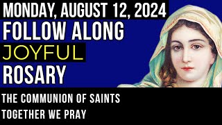 WATCH - FOLLOW ALONG VISUAL ROSARY for MONDAY, August 12, 2024 - SPACE AGE