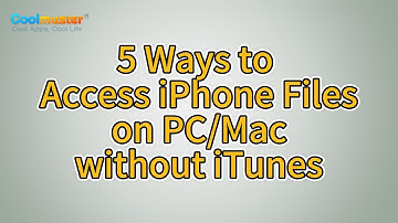 How to Access iPhone Files on PC/Mac without iTunes? [Solved]