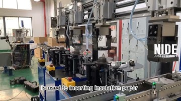 How to insert the stator insulation paper ? Stator making process