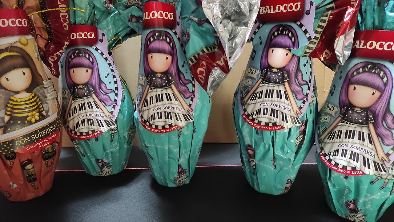 Apertura uova di Pasqua Santoro Gorjuss 2022 Balocco YouTube