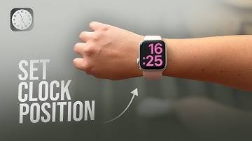 How to Set Clock Position on Apple Watch (tutorial)