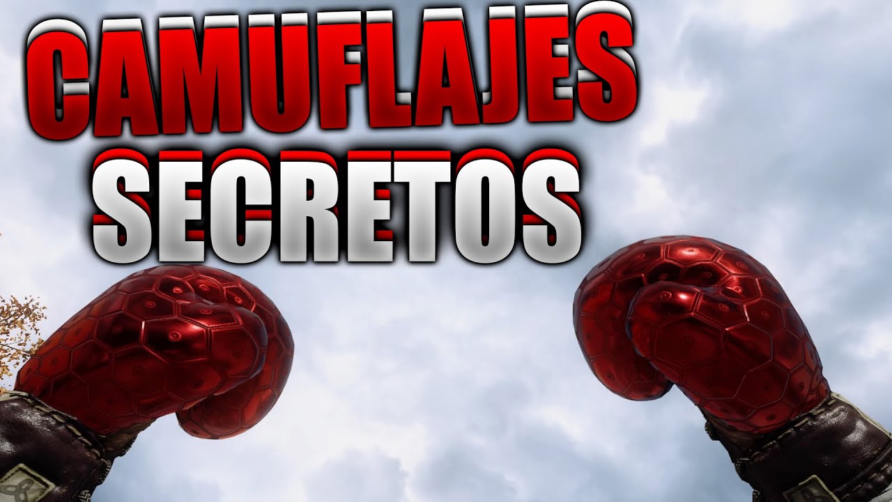 NUEVO TRUCO DE BLACK OPS 3 - COMO TENER CAMUFLAJES SECRETOS 