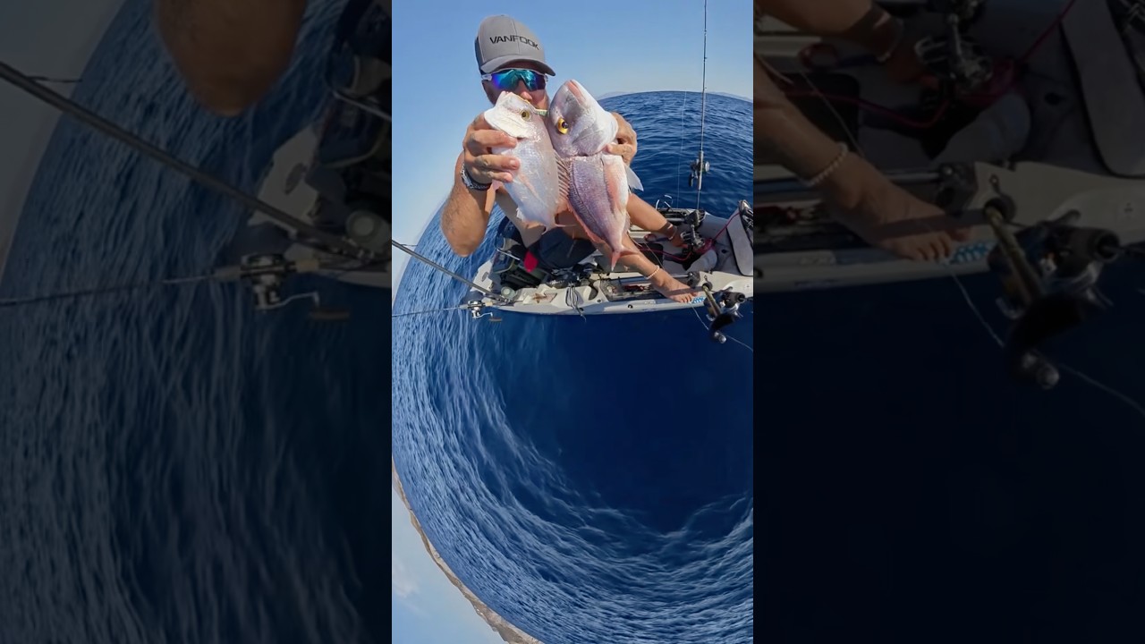 Διπλεττα μωρουδιακή 😂😂 #ψάρεμα #fishing #fish #kayakfishing