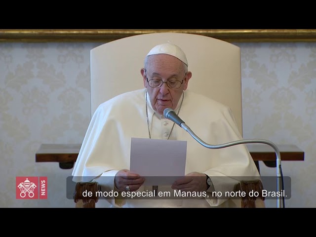 Papa Francisco reza pelas vítimas da pandemia em Manaus
