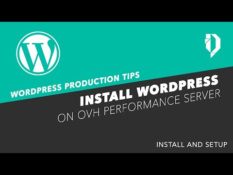 Install WordPress on an OVH Perfomance server