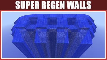 Minecraft: Super Regen Walls [Twice As Strong As Regen Walls!] [Tutorial] [1.7/1.8+]