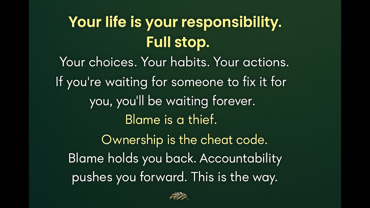 "🔥5 Buddha Quotes on Responsibility You MUST Hear Before It’s TOO Late