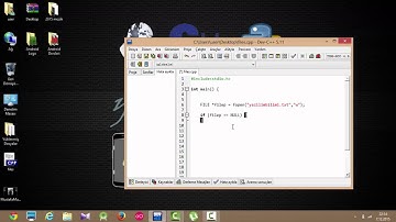 C Programlama Dersleri 48   Dosyalar 1  fopen fonksiyonu
