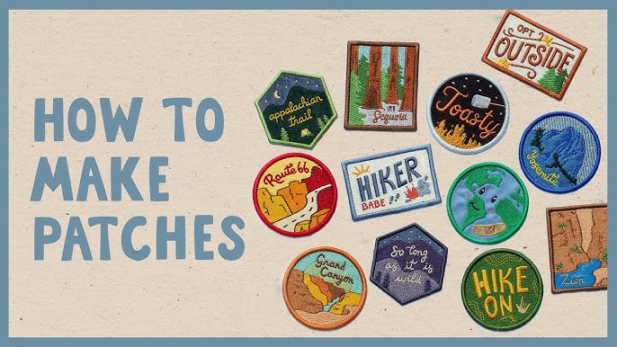 DIY Patches selber machen 🌈How to make a patch - from scratch