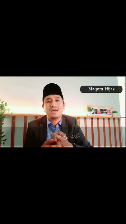 Bacaan Al-Faatihah Irama Hijaz | Ustadz Takdir Feriza Hasan