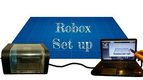 CEL robox 3D printer set up, as easy as 1, 2 switch it on