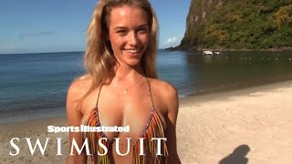 Emily Ratajkowski, Cris Urena & More: Body Painting Sneak Peek 2014 | Sports Illustrated Swimsuit