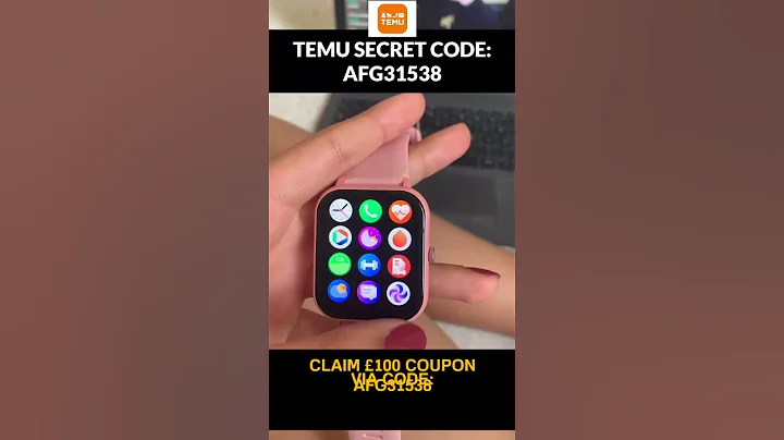 #shorts Offer Deep Discount Temu Smart Watch - Coupon Code: AFG31538 #TEmu #temuhaul #temu2023
