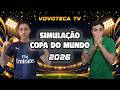 MANDAMOS BEM ? SIMULAÇÃO DA COPA DO MUNDO 2026 VOVOTECA TV + BOLÕES OFICIAIS EXTRAS LOTECA 1255