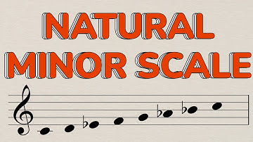NATURAL MINOR SCALE in 4 MINUTES!