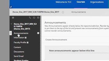 Edit or Delete Announcements