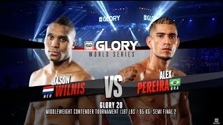 GLORY 20: Jason Wilnis vs. Alex Pereira (Full Video)