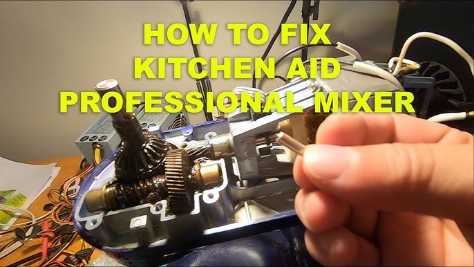 Kitchenaid Mixer: Method - How to open and repack grease when planetary pin  is stuck : r/Kitchenaid