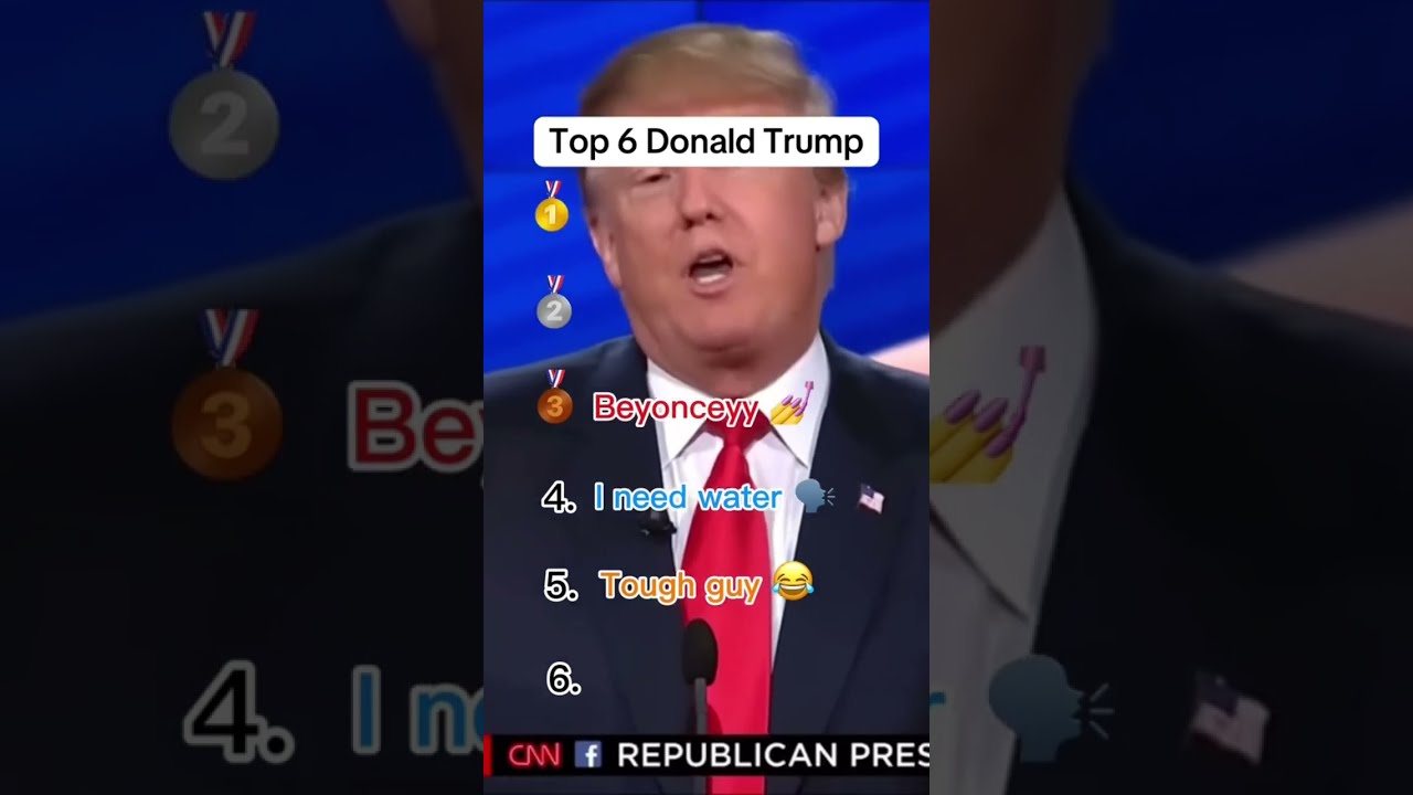 Top 6 Funniest Donald Trump Moments 