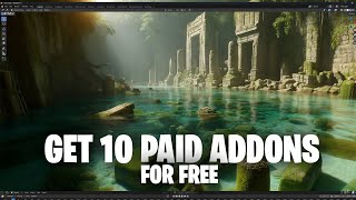 Get some blender paid addons for free