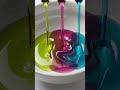 Mixing colors satisfactory video