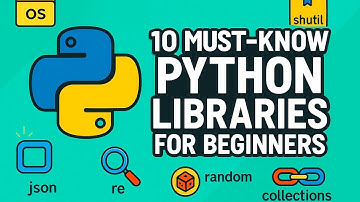 🚀 10 Must-Know Python Libraries Every Beginner Should Learn! 🐍