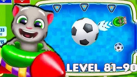 Talking Tom Pool Level 81-90 GAMEPLAY