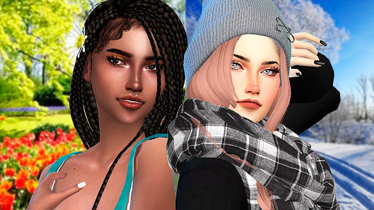 BATALHA DE ESTAÇÕES! | Batalha de Looks - THE SIMS 4 cca