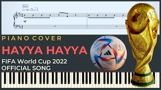 Download Lagu HAYYA HAYYA (Better Together) | FIFA World Cup 2022™ Official Soundtrack - Piano Cover + SHEETS MP3