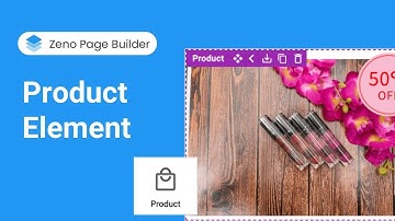 How to Use Product Element | Zeno Page Builder Tutorial