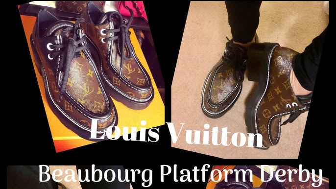 Louis Vuitton Laureate Platform Desert Boot worn by Chiara