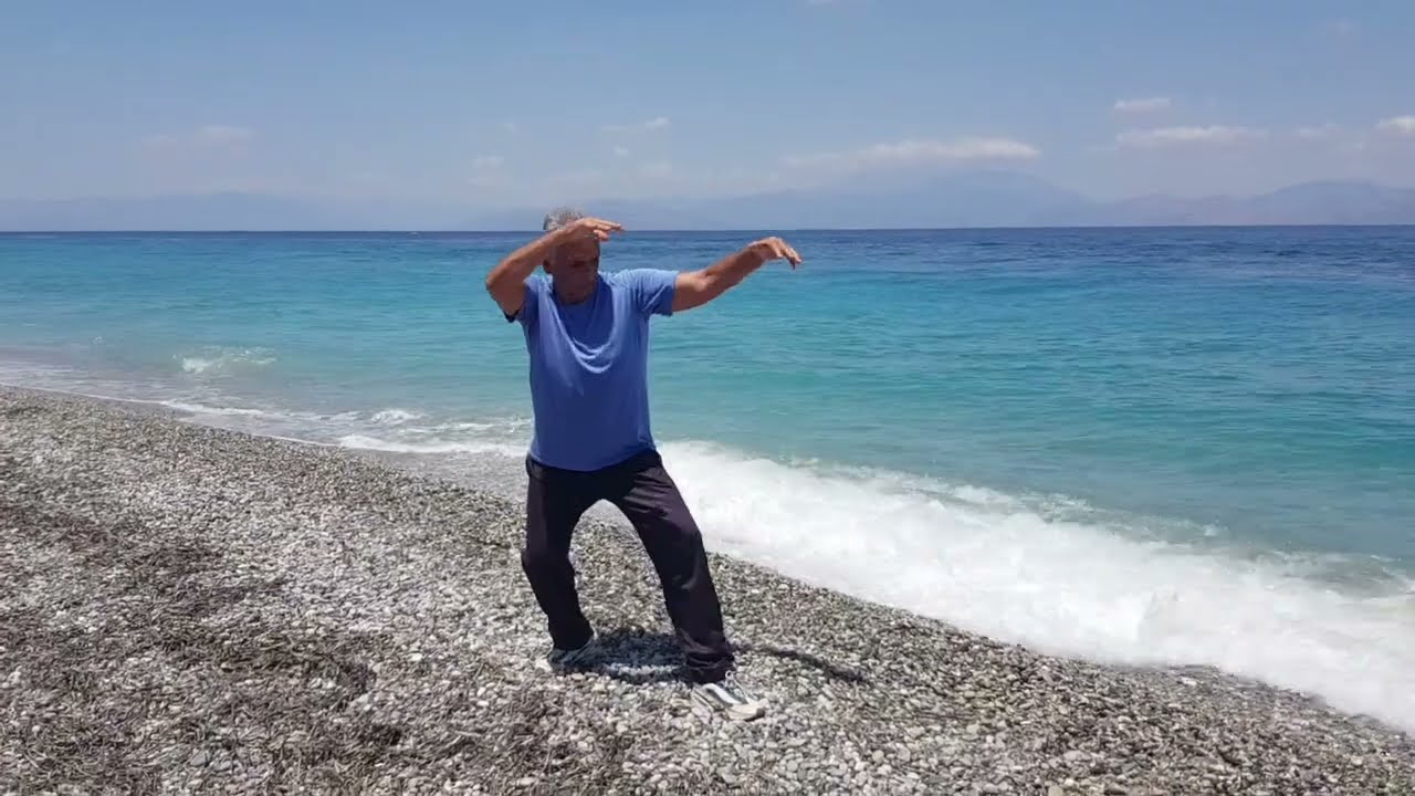 15 Shi Li du Yi Quan sur le côté. Niveau avancé. Yi Quan's 15 Shi Li on the side. Advanced level.