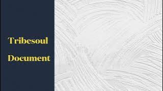 Tribesoul | Document