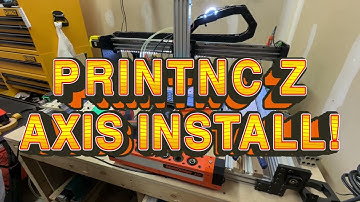 PrintNC Ultimate Bee Z Axis change