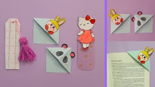 cute book marks idea diy/easy crafts/DIY school supplies/paper crafts