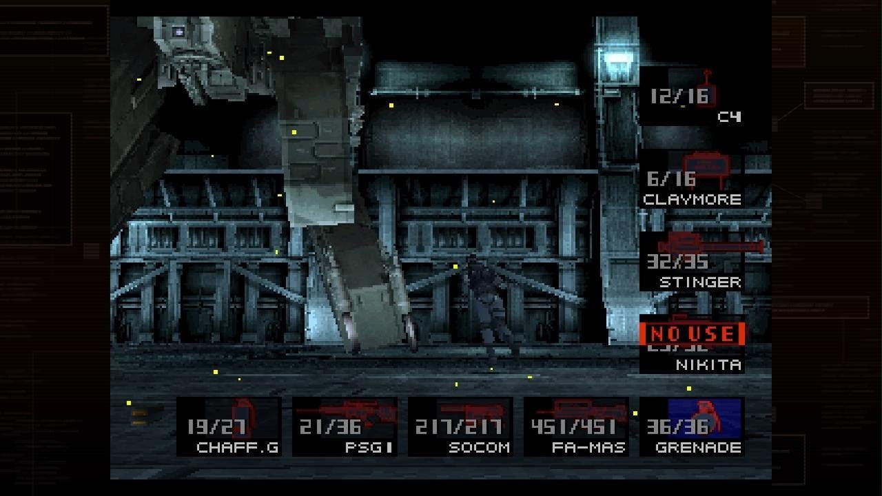 METAL GEAR SOLID 1 - Gray Fox Death (Different Unique Camera Angle) [JAP Ver. Only]