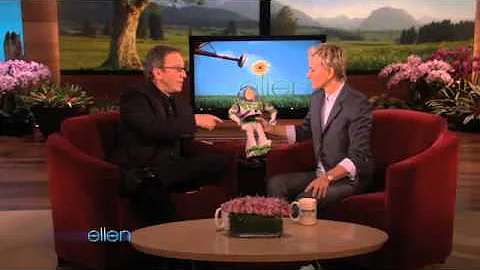 Tim Allen Brings Buzz Lightyear to Ellen! - DayDayNews