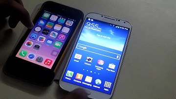 Samsung s4 vs iPhone 5  IOS 7 Geekbench Score- which is faster?