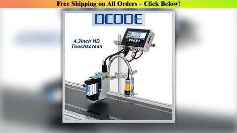 Dcode 130plus Industrial — Review (2025): Dcode 130plus Industrial Online Inkjet Printer