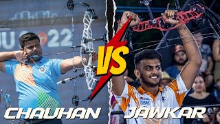 Chauhan vs Jawkar Gold Medal Match | compound archery | Compound archery competition | archery