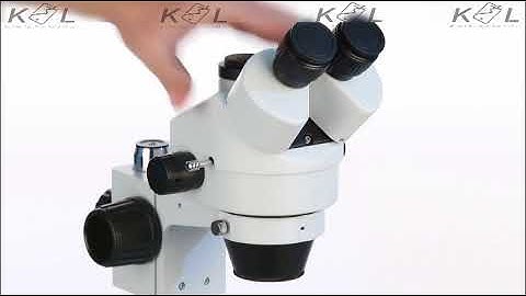How to Set up Binocular Trinocular Microscope Stereo Zoom Microscope User