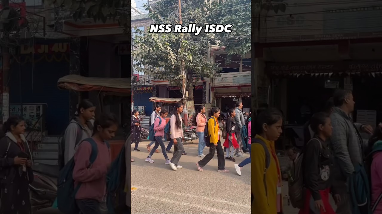 Ishwar Sharan Degree College, Prayagraj NSS Rally | ISDC College Rally
