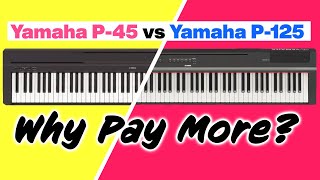 Yamaha P-45 (P-71) vs Yamaha P-125 - Owner Review & Performance Demo screenshot 2