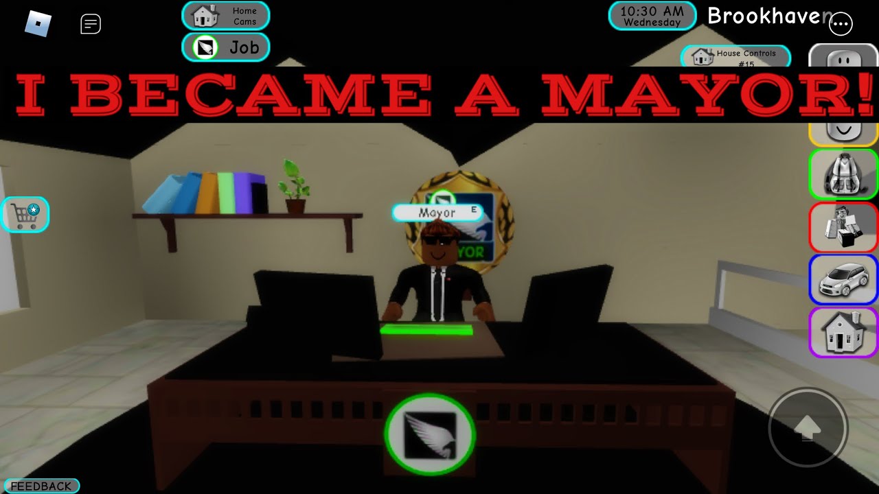 I Became A Mayor In Roblox Brookhaven Lil Rob Tv Youtube - roblox town mayor