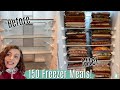 150 FREEZER MEALS! | EASY Meal Prep Recipes | Large Family Cooking